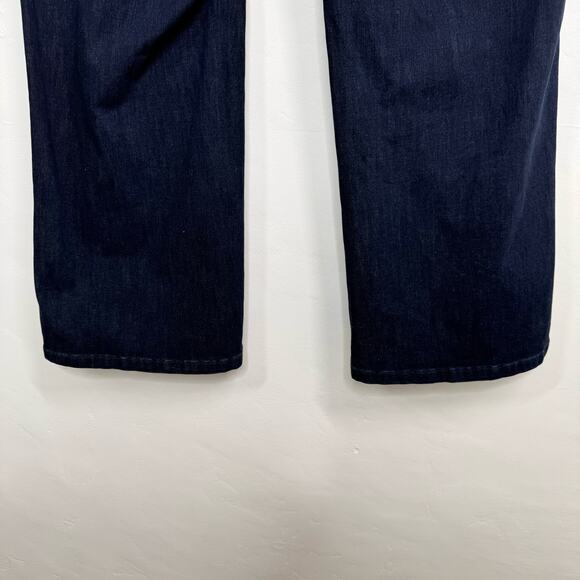 Soft Surroundings Pull On Elastic Waist Jeans Blue Bootcut Denim Casual Size 1X - Picture 5 of 7